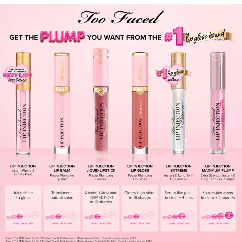 Too Faced Lip Injection Power Plumping Hydrating Lip Gloss